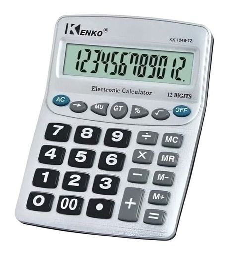 Calculadora 12 dígitos KAERDA KD-1048B-0