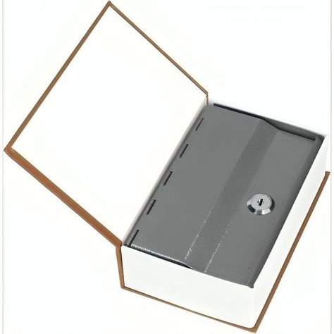 Caja Fuerte Simulada Libro Cofre Seguridad-2