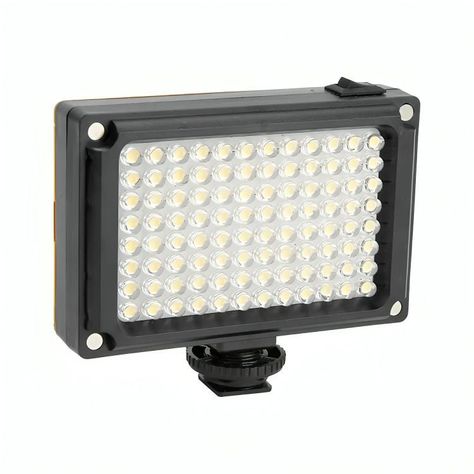Foco De Cámara 96 Led Flash Batería Con 2 Filtros-0