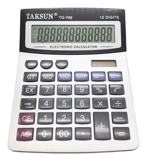 Calculadora 12 dígitos  TAKSUN TG-769-1