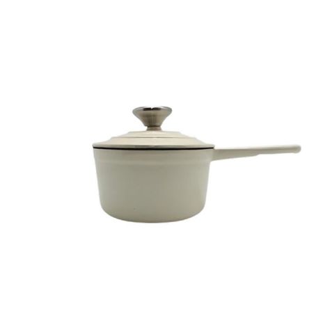 CACEROLA IRON CAST 16CM WHITE KEEP-1