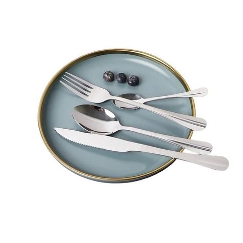 SET CUBERTERIA 24 PIEZAS CAPRI INOX-2
