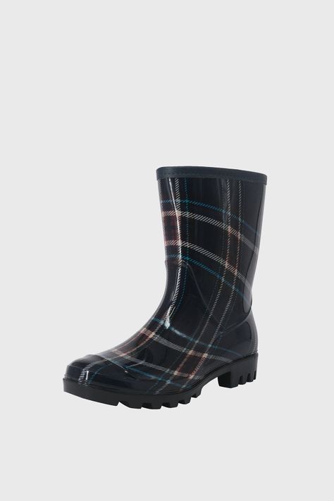 Bota de Agua con Polar Galatea Escoses Azul Alquimia-0