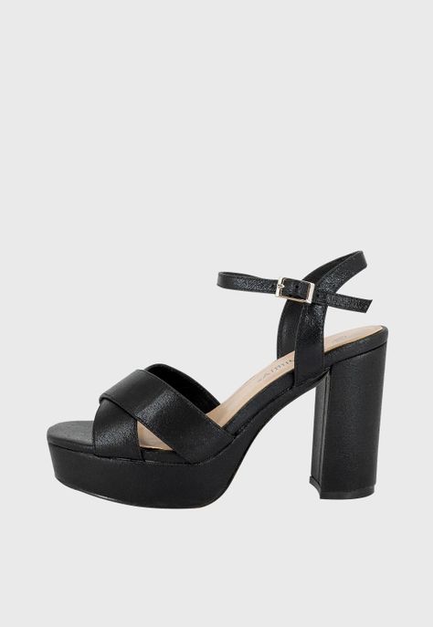 Sandalia de Vestir Lister Negro Alquimia-1