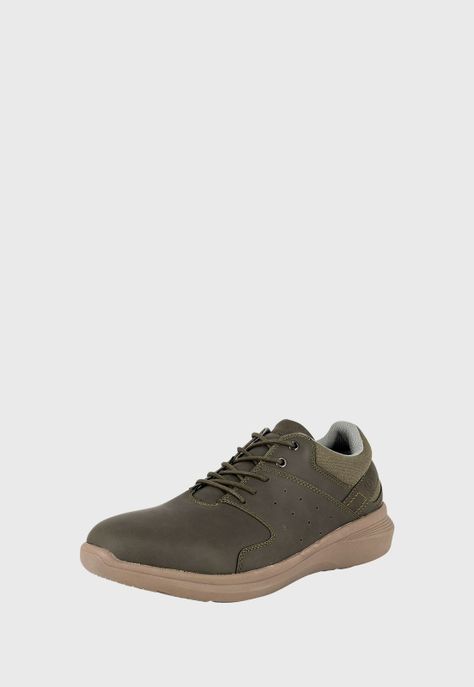 Zapato Casual Pular Verde UNS-0