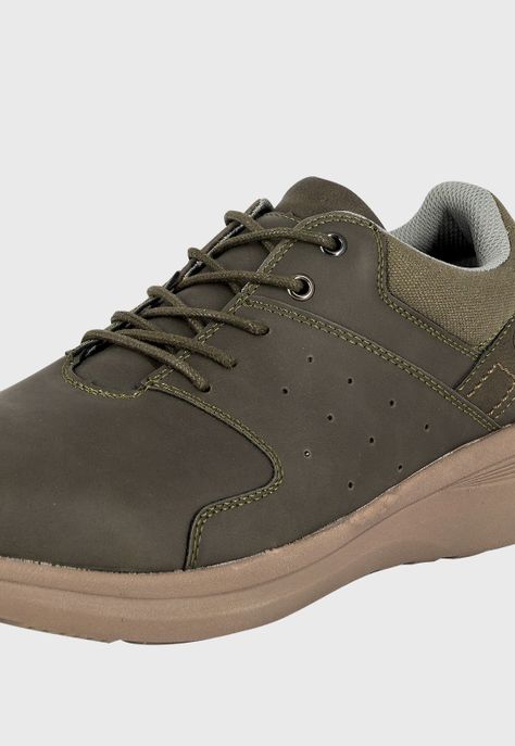Zapato Casual Pular Verde UNS-3