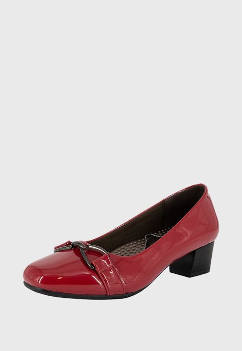 Zapato Formal Darina Rojo Alquimia-0