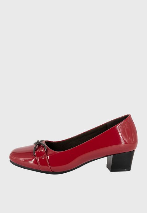 Zapato Formal Darina Rojo Alquimia-1
