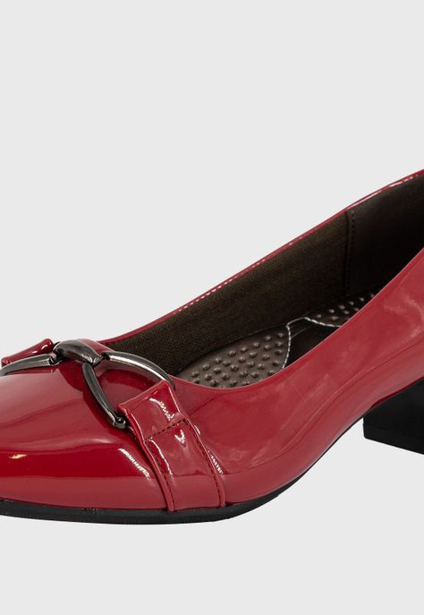 Zapato Formal Darina Rojo Alquimia-3