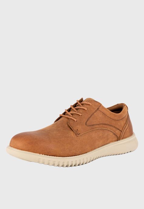 Zapato de Cuero Casual Pikes Café London Adixt-0