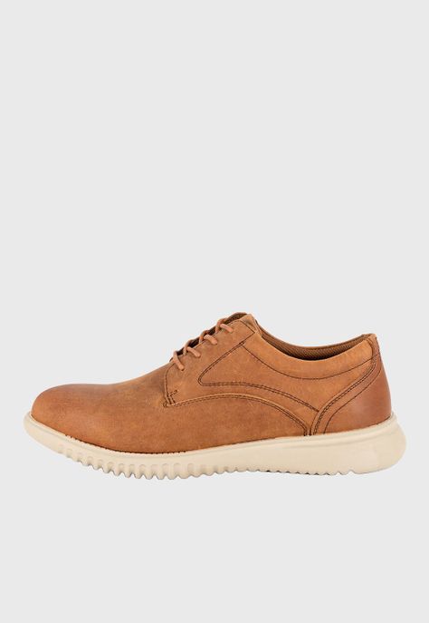 Zapato de Cuero Casual Pikes Café London Adixt-1