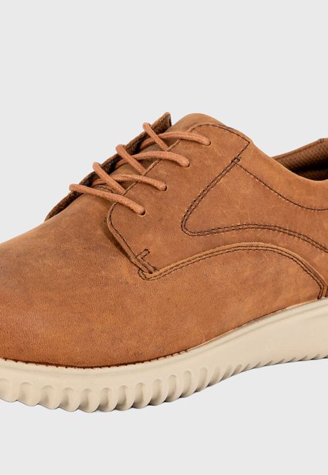 Zapato de Cuero Casual Pikes Café London Adixt-3