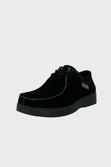 Mocasin de Cuero Soira Negro Alquimia-0