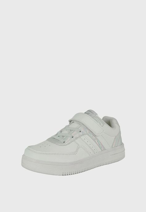 Zapatilla Escolar Jacinto Blanco UNS-0