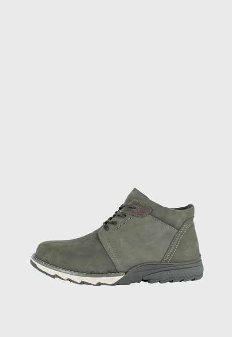 Botin de Cuero Boja Verde London Adixt-1