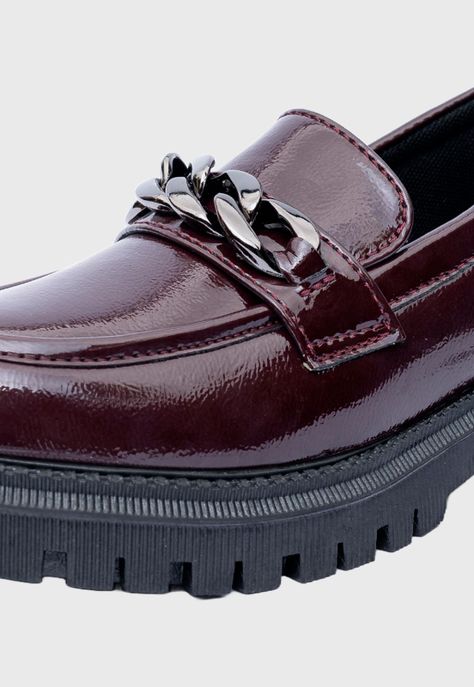 Mocasin Ituri Burdeo Charol Alquimia-3