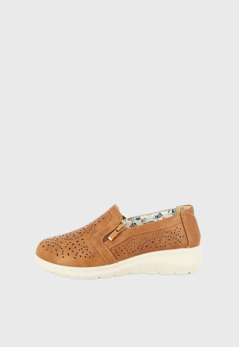 Mocasin Nuvia Caramelo Passer-1