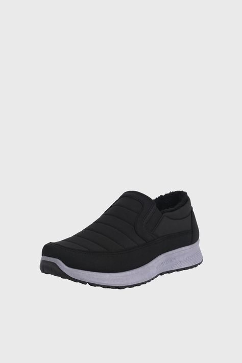 Zapatilla con Chiporro Kiviuq Negro UNS-0