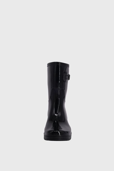 Bota de Agua con Polar Cressida Negro Alquimia-2