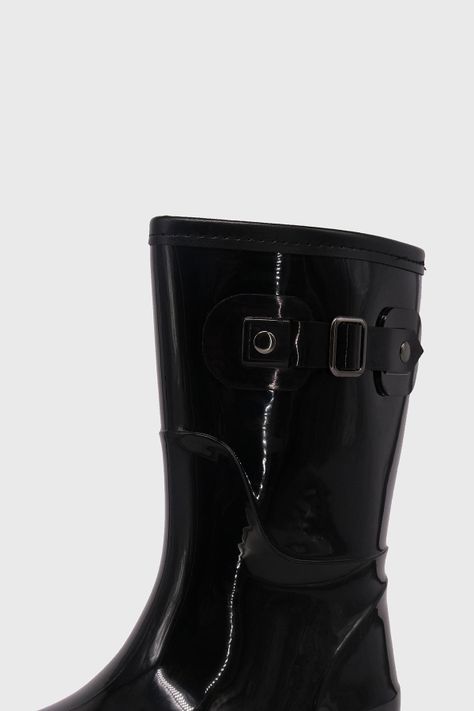Bota de Agua con Polar Cressida Negro Alquimia-3