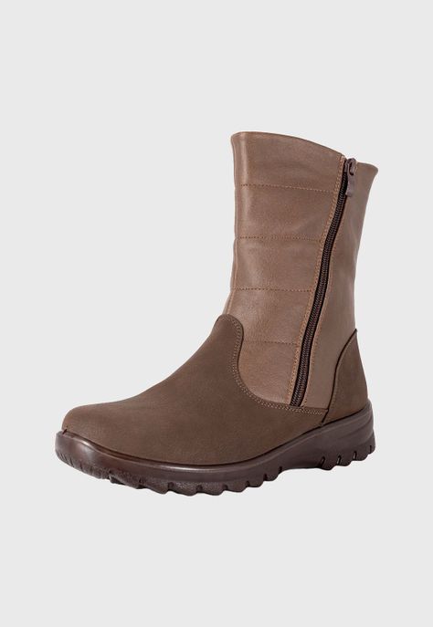 Bota Yata Taupe Passer-0