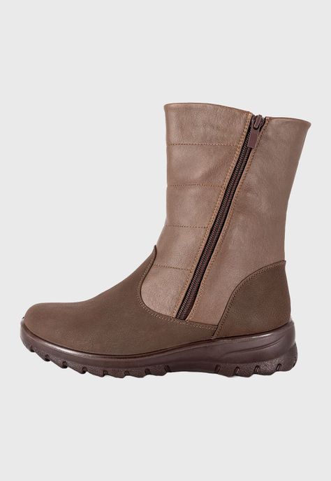 Bota Yata Taupe Passer-1