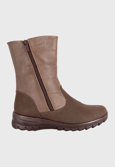 Bota Yata Taupe Passer-3