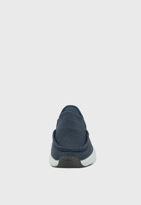 Mocasin Slip In Fontec Azul UNS-2