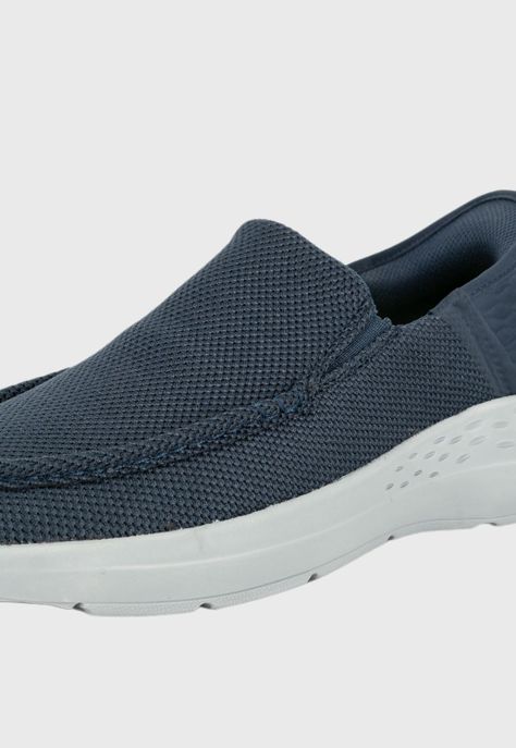 Mocasin Slip In Fontec Azul UNS-3