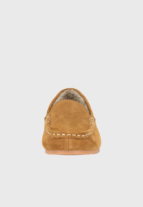 Mocasin de Cuero con Chiporro Amur Caramelo Alquimia-2