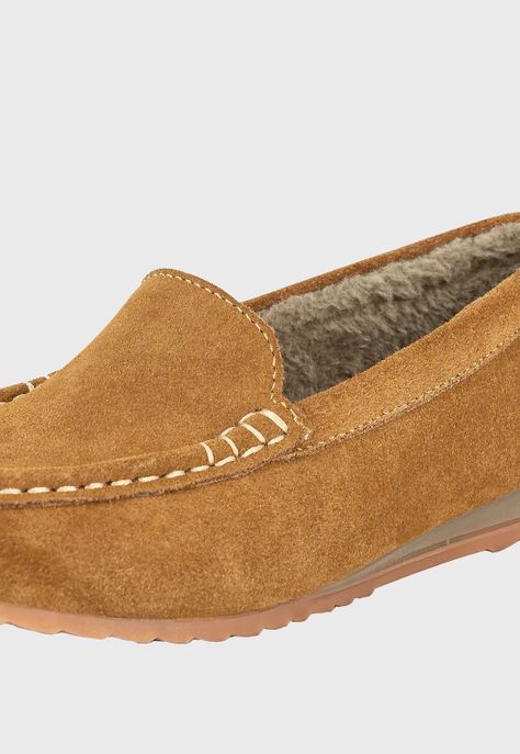 Mocasin de Cuero con Chiporro Amur Caramelo Alquimia-3