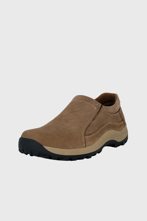 Zapato de Cuero Casual Dario Khaki London Adixt-0