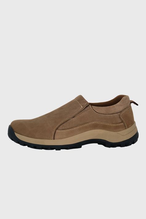 Zapato de Cuero Casual Dario Khaki London Adixt-1