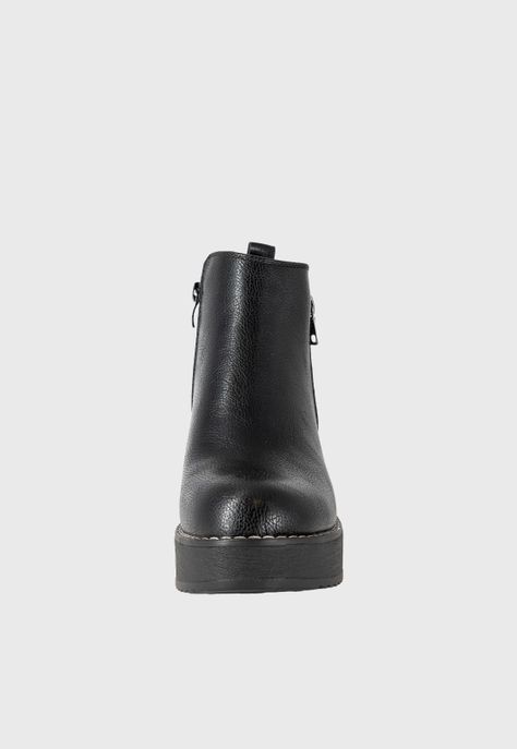 Botin Maya Negro Alquimia-2
