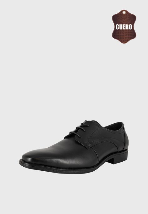 Zapato de Cuero Reig Negro London Adixt-0