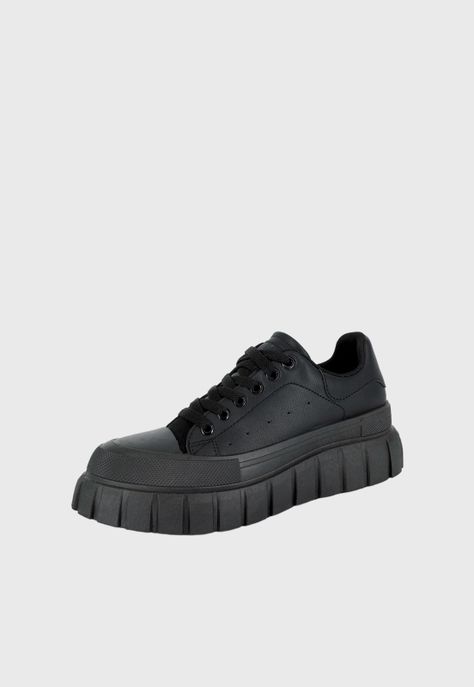 Zapatilla Escolar Speke Negro Alquimia-0