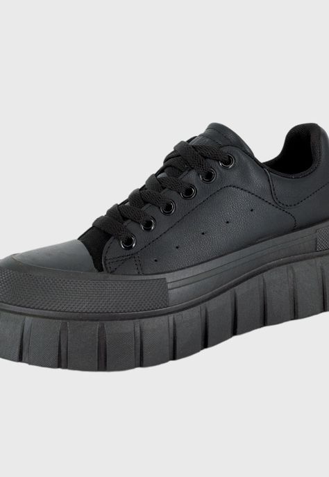 Zapatilla Escolar Speke Negro Alquimia-3