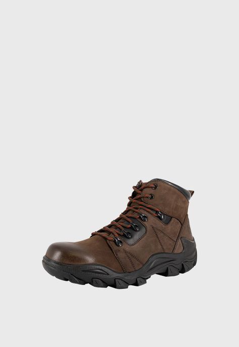 Botin de Cuero Sauco Cafe London Adixt-0
