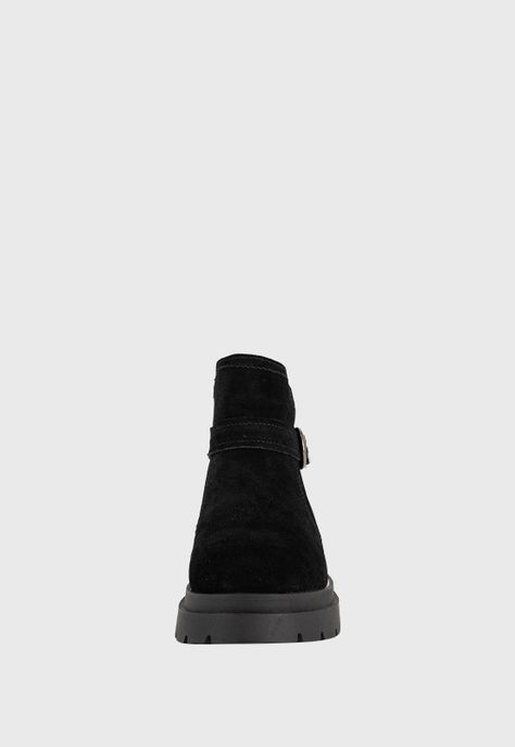 Botin de Cuero Rosie Full Negro Alquimia-2