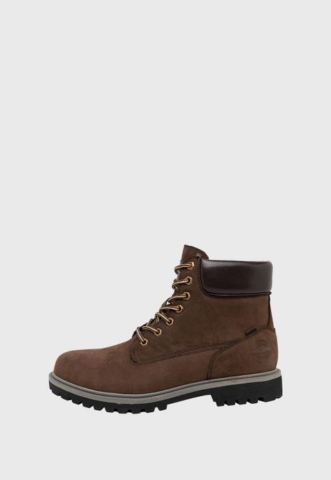 Botin de Cuero Augusto Cafe London Adixt-1