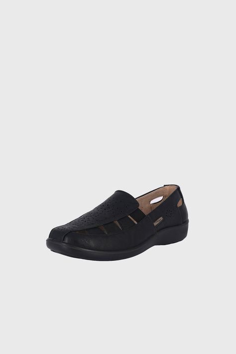 Mocasin Crocus Negro Passer-0