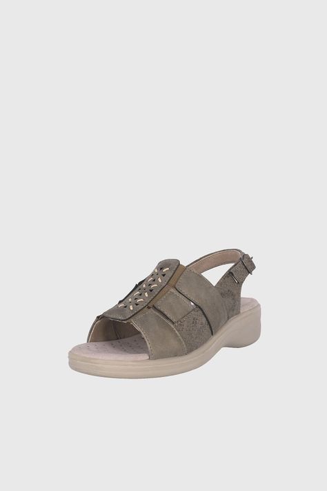 Sandalia Naranjo Taupe Passer-0