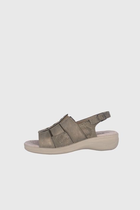 Sandalia Naranjo Taupe Passer-1