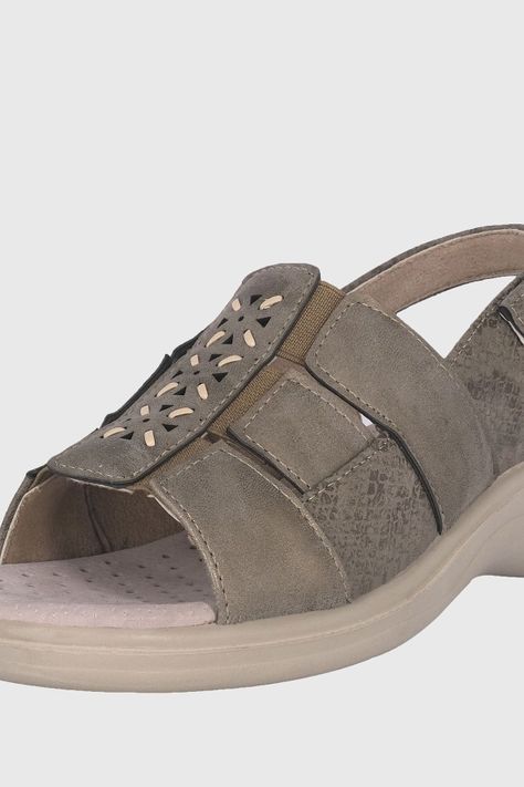 Sandalia Naranjo Taupe Passer-3