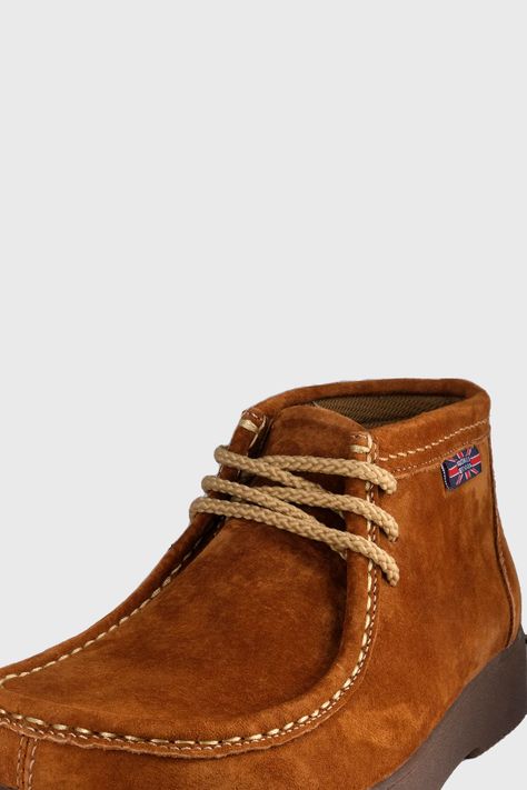 Botin de Cuero Castillo Caramelo London Adixt-3