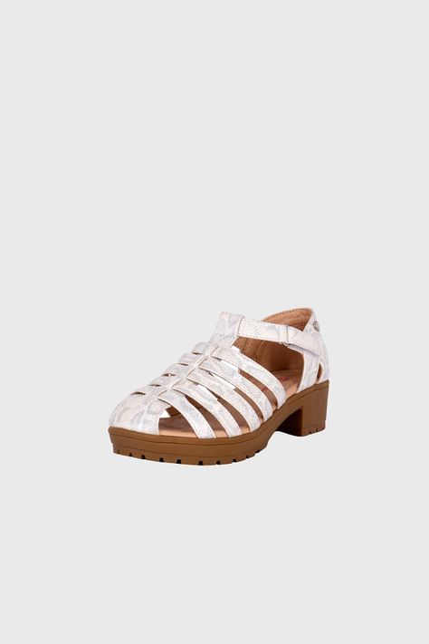 Sandalia Climber Blanco Bamboo-0