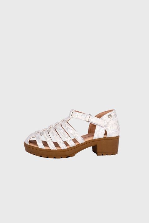 Sandalia Climber Blanco Bamboo-1