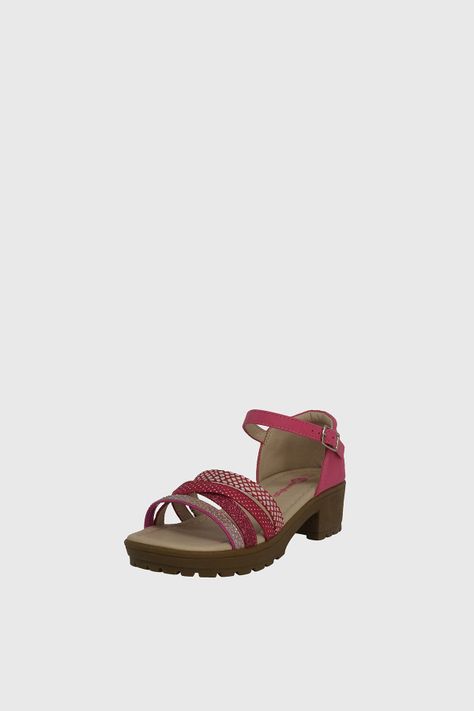 Sandalia Farit Fucsia Bamboo-0