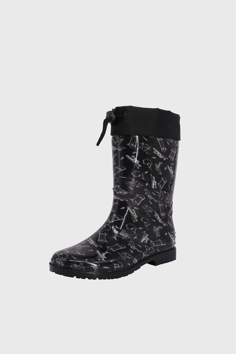 Bota de Agua con Polar Skoll Negro Bamboo-0