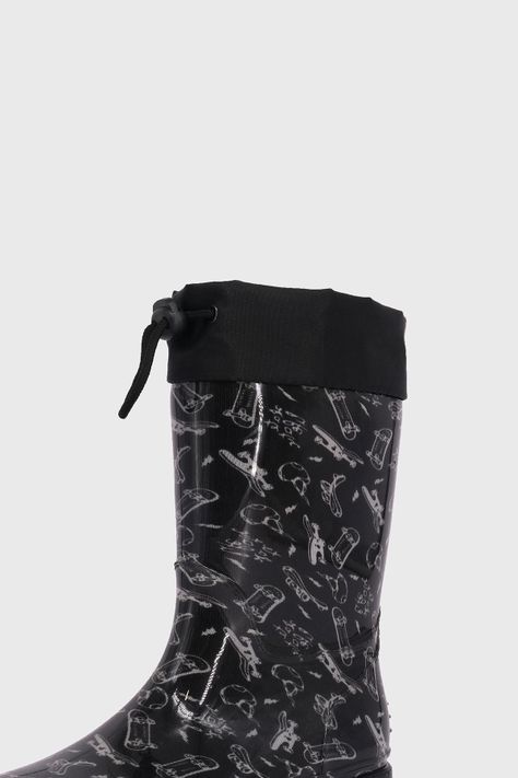 Bota de Agua con Polar Skoll Negro Bamboo-3